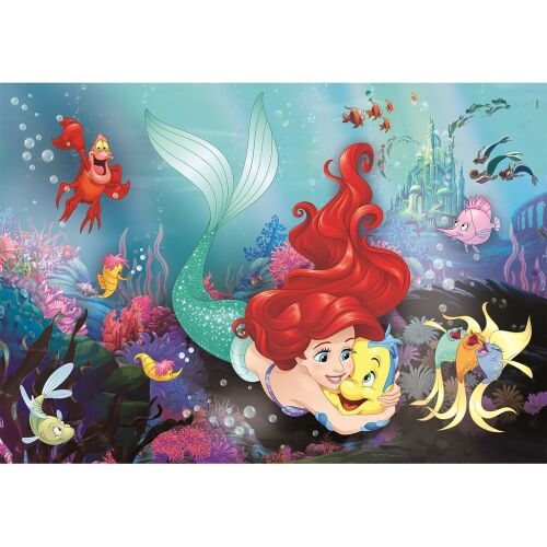 Clementoni Disney A Kis Hableány Maxi Puzzle, kirakott kép