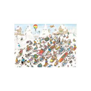Jan van Haasteren - Szánkóverseny - Kirakós - 2000 darab 80502441 - Puzzle 3D & Puzzle cu burete