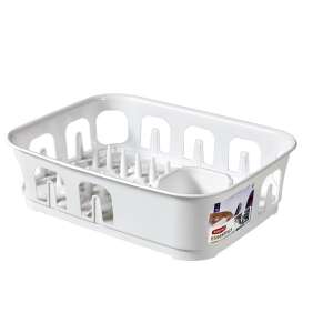 CURVER "ESSENTIALS" small white dish drainer - Dish Rack