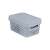 CURVER Infinity storage basket with lid, light grey, 4.5L