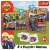 Fireman Sam 2 in 1 puzzle and memory game set by Trefl