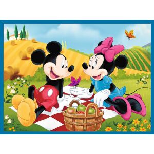 Trefl Disney Myszka Miki i Minnie na pikniku, obrazek do puzzli - Trefl Puzzle