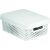 White Curver Infinity Storage Box with Lid, 11 Liters