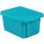 CURVER ESSENTIALS 45L storage box with lid, blue