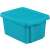 CURVER ESSENTIALS 45L storage box with lid, blue