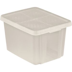 Curver Essentials 26L clear storage box with lid - Storage & organization