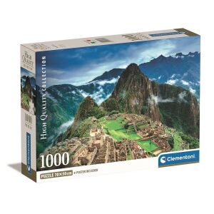 Clementoni Machu Picchu 1000-teiliges Puzzle Box schräge Ansicht - Clementoni Puzzle