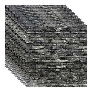 3D Tégla Tapéta - Öntapadós Falburkolat - 15 db - 8,1 m²