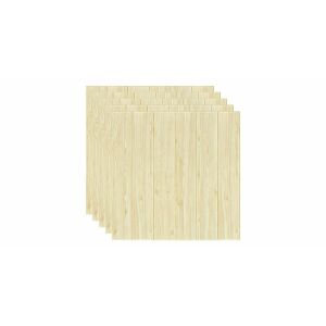 Falpanel - Fahatású 3D Öntapadós - 5x70x77cm