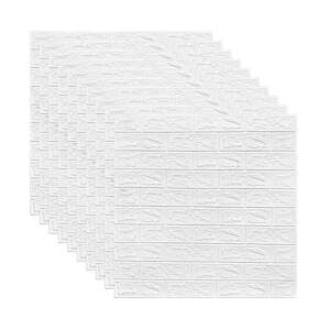 3D Tégla Tapéta - 10 db Öntapadó Falmatrica - 70x77cm