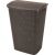 CURVER MY STYLE 55L Dark Brown Rattan Laundry Hamper with Lid
