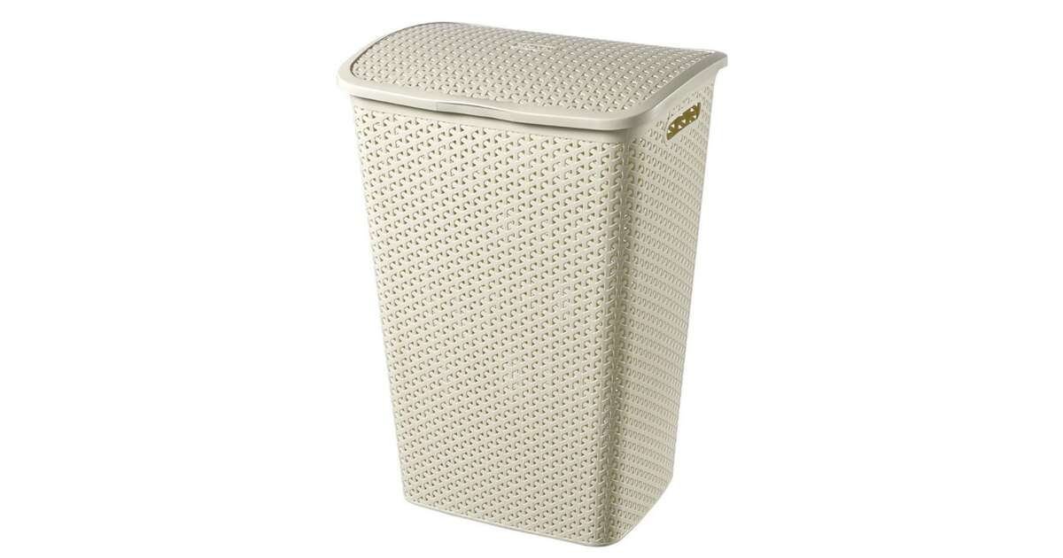 CURVER "MY STYLE" RATTAN SZENNYESTARTÓ 55L - Krém 48831843