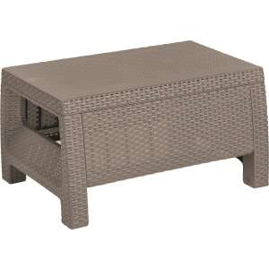 Stół ogrodowy ALLIBERT CORFU Cappuccino, 77 cm - Stół ogrodowy