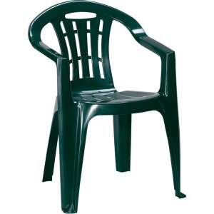 CURVER MALLORCA dark green plastic garden chair - Garden Furniture
