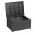 ALLIBERT ARICA graphite garden storage box, open
