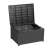 ALLIBERT ARICA graphite garden storage box, open