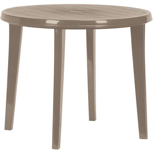 Keter Lisa Cappuccino Round Garden Table