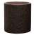 Keter Cylinder L barna műanyag virágcserép, rattan hatású, 39 literes