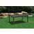 Keter Melody polyrattan garden table, 161 cm, graphite