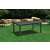 Keter Melody polyrattan garden table, 161 cm, graphite