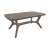 ALLIBERT BALTIMORE Cappuccino Plastic Garden Table