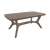 ALLIBERT BALTIMORE Cappuccino Plastic Garden Table
