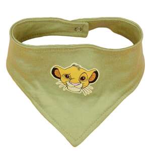 Disney Oroszlánkirály baba nyálkendő, zöld Simba mintával - Nyálkendő