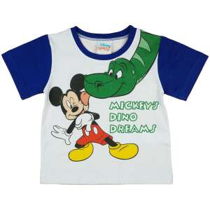 Disney Mickey dinós rövid ujjú fiú póló - 110-es méret 32357101 Gyerek pólók - Fehér