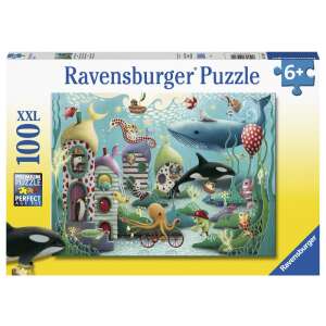 Ravensburger: Puzzle 100 db - Vízalatti csodák 93267735 Puzzle - Delfin