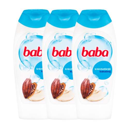 3er Pack Baba Kakaobutter-Cremedusche, 3 x 400ml