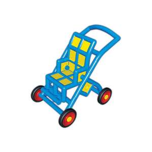 Jucărie de construcție Java 1, model de cărucior - Jáva