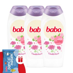 Бебешки душ гел Бъз и розова вода 3x400ml 130663193