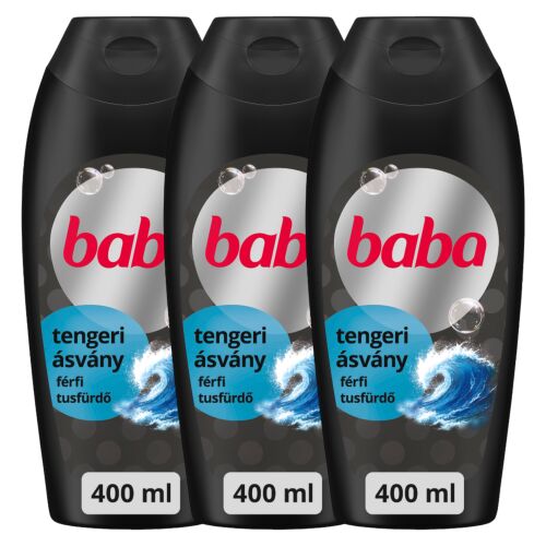 Baba férfi Tusfürdő Tengeri ásvány 3x400ml 