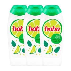 3 опаковки душ гел Baba с лайм и мента