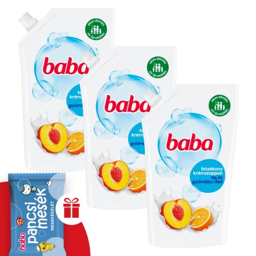 Baby mlijeko i voće Tekući sapun za punjenje 3x500ml
 130662834