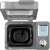 Sencor SBR2000SS bread maker, open lid, inside view, bread pan, paddle
