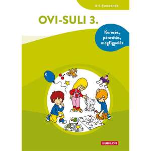 Ovi-suli 3. – Keresés, párosítás, megfigyelés - 4-6 éveseknek 45499099 