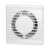 Virone BF-100/S fürdőszobai ventilátor, fehér, 8W, 100mm, ferde nézet