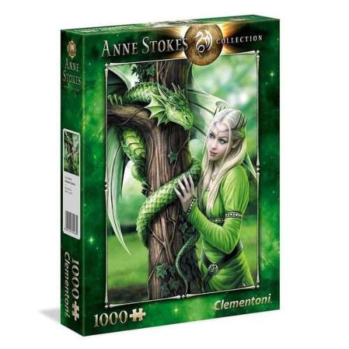 Clementoni Anne Stokes Collection Puzzle - Kindred Spirits 1000db