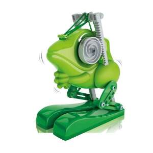 Clementoni Ugró Robot zöld béka robot játék, összeszerelve, 3/4 nézet - Clementoni