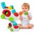 Baby playing with Clementoni Clemmy Car and Blocks