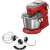Bosch OptiMUM MUM9A66R00 konyhai robotgép, piros, ezüst, tartozékokkal