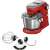 Robot de bucătărie Bosch OptiMUM MUM9A66R00, roșu, argintiu, cu accesorii