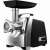 Bosch ProPower MFW67440 2000W meat grinder, black and chrome finish