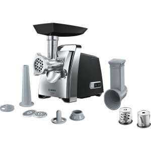 Bosch ProPower Meat Grinder, 2000 W, Black, Chrome, MFW67440
