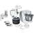 Bosch MUM58231 Küchenmaschine mit Zubehör: Mixer, Küchenmaschine, Fleischwolf und Konditoreiwerkzeuge