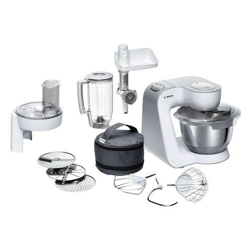 Bosch MUM58231 Küchenmaschine mit Zubehör: Mixer, Fleischwolf, Küchenmaschine und Konditorei-Set