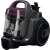 Bosch bagless vacuum cleaner, side view, showing the dust container and the handle