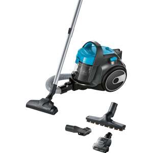 Aspirator Bosch BGS05X240 fără sac cu accesorii, negru și albastru - Bosch Aspiratoare