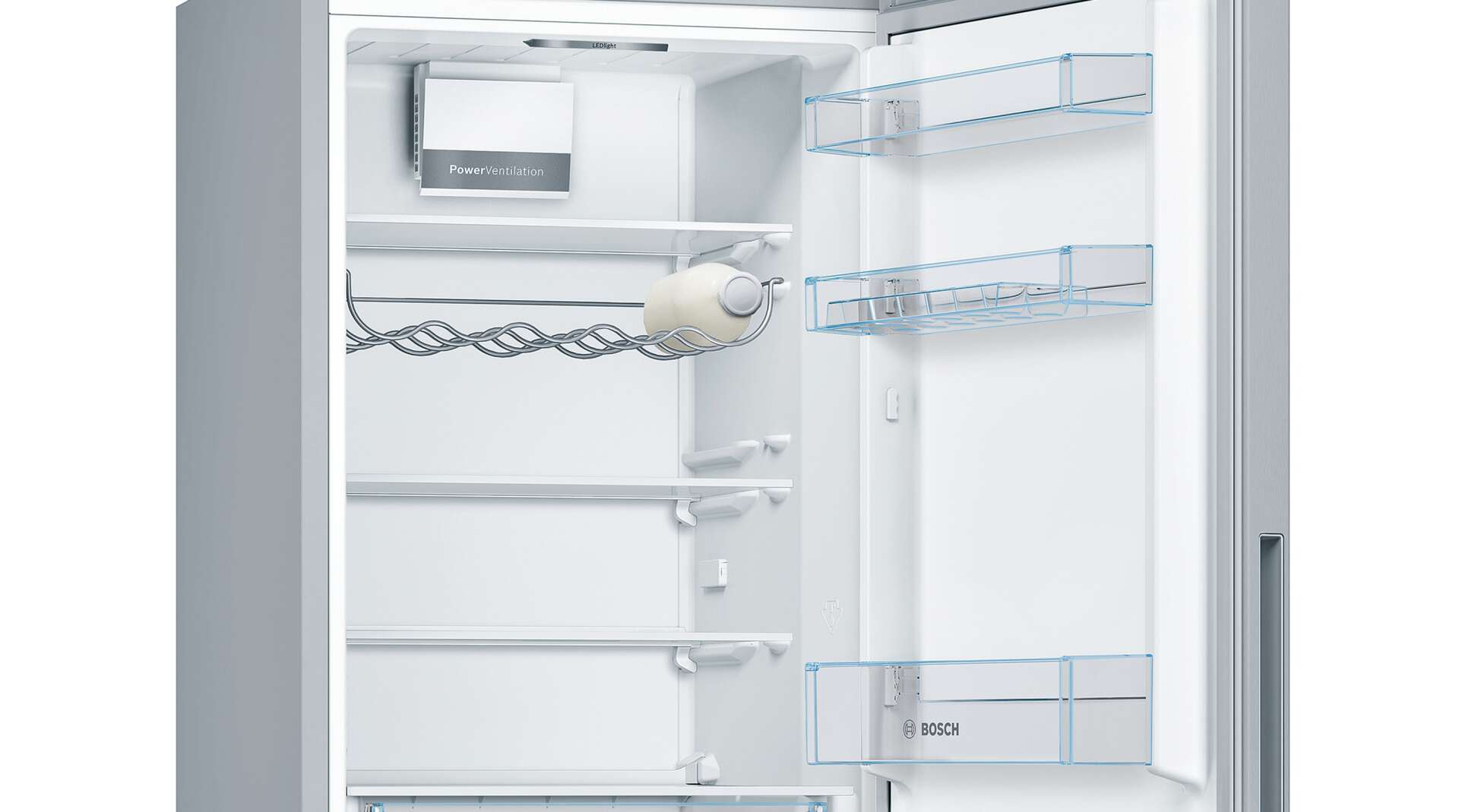 Bosch kgv36vleas serie 4 kombinált hűtőszekrény, 308l, m:186cm, l...